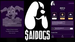 🐶 Тапалка мемкоин AIDOGS