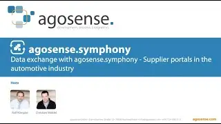 Data exchange with agosense.symphony | webinar