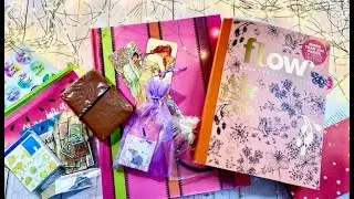 Happy Mail Flow Book and Art Journaling