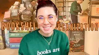 BOOK SHELF ORGANIZATION | unpacking my books!