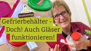 If done correctly, glass won't burst! Which containers should I use for freezing?