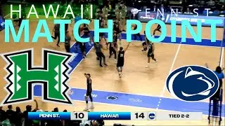 The Moment Hawaii Volleyball Punched Ticket to 2023 NCAA Championship, 5 Set Thriller in Semi-Finals