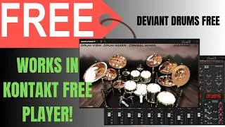 Best FREE Kontakt Drum Library in 2026!? Works in Kontakt Player as well!