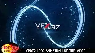 Light Streak Particles Logo Animation | Hire Logo Animator| Best Logo Animation 2023 #logoanimation