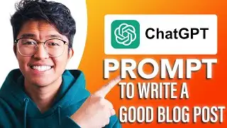 How to Prompt Chat GPT to Write a Good Blog Post (SIMPLE & Easy Guide!)
