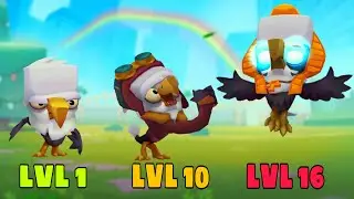 Zooba 1 LVL [vs] 10 LVL [vs] 16 LVL Steve Zooba Zoo Battle Arena