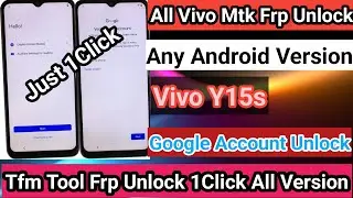 Vivo Frp Unlock | Vivo Frp Remove All Android Version | Unlock Google Account Just 1Click Tfm Tools