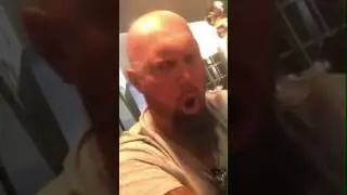 Karl Anderson, Finn Bálor and Luke Gallows spell's out Gallows favorite word
