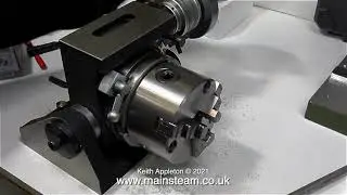 USING A ROTARY TABLE FOR MAKING STEAM ENGINE PARTS - IN THE WORKSHOP