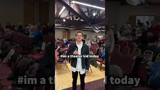 Acting in a play to get over my fear of public speaking!