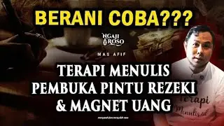 Nyimak TERAPI MENULIS PEMBUKA PINTU REZEKI  MAGNET UANG #nyimakrezeki