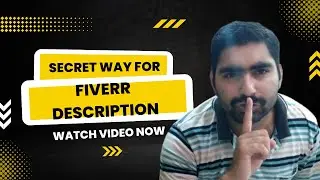 fiverrgig descreption secret method Best gig description idea 2022