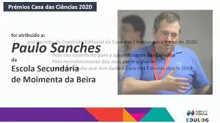 Prémio Casa das Ciências 2020: Professor do ano