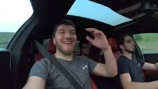 покатушки от первого лица на Мерседесе