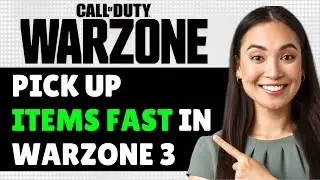 How to Pick up Items Fast in Warzone 3 / Modern Warfare 3 (Step By Step)
