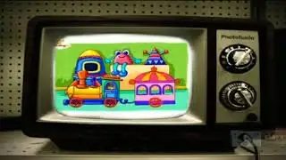 Baby TV Art - Train
