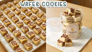 Resep NASTAR WAFER COKLAT! Renyah dan Nagih!