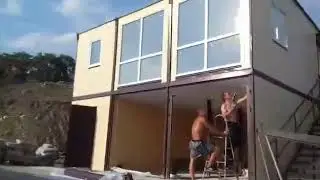 Модульное здание 6*9,6*5,4м (2 этажа)