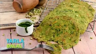 Sprouts Pancakes ( Healthy Breakfast) by Tarla Dalal