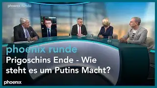 phoenixRunde: Prigoschins Ende - Wie steht es um Putins Macht?