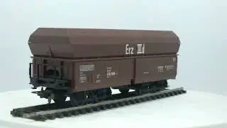 Vintage Lima H0 302930 Erz IIId DB Self-Unloading Wagon Car.