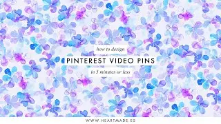 Photoshop Template for Pinterest Video Pins