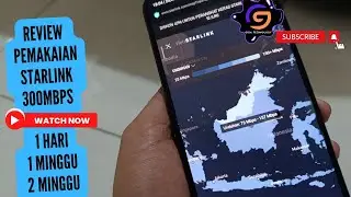 Review Kecepatan Starlink 1 Hari, 1Minggu, & 2 Minggu Pemakaian