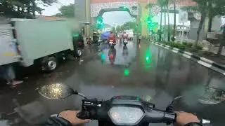 RAINING AFTERNOON MOTOVLOG SIMULASI NGABUBURIT