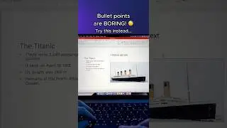 Transform BULLET POINTS in PowerPoint 🙌🏼 