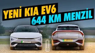 Yeni 2025 Kia EV6: 644 km Menzil ve 350 kw Hızlı Şarj Avantajları