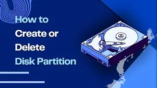 How to Create or Delete Disk Partitions in window 10, 8.1, 7 #disk #partition