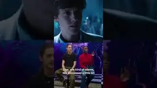 Jenna Ortega And The Cast Of Wednesday Reacts To The Dance Scene #shorts