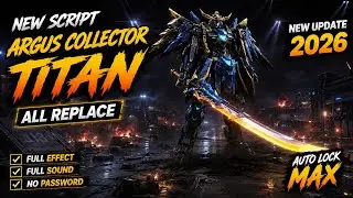 Script Skin Argus Collector Titan -  Raiden Maru Full Effect & Voice & No Password | Patch Terbaru