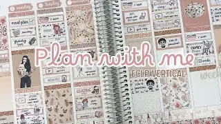 Weekly Plan With Me | a VERY productive week 📝 | EC Life Planner Vertical