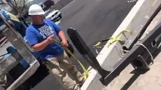 How to prepare to stand a light pole