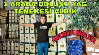 1 ARABA ZEYTİN YAĞI TENEKESİ ALDIM~SİPARİŞLER ŞİMDİDEN BAŞLADI~SON İLAÇLAMA