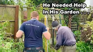 My 80 Year Old Neighbour Needs HELP with his GARDEN