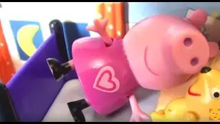 Мультфильм игрушками Свинка Пеппа Peppa. Икота Дышите! Не дышите! + рисовалки