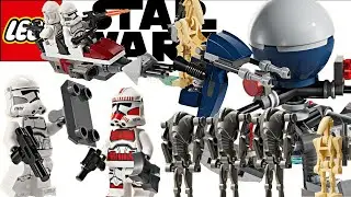 Lego Star Wars 2024 Clone & Droid Battle Pack Pictures Leaked!