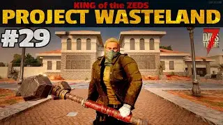 Raiding the MANSION (and secret underground bunker) | 7 Days To Die Gameplay | Project Wasteland E29