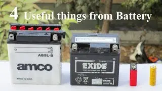 4 Useful things from Battery - 4 Compilation battery