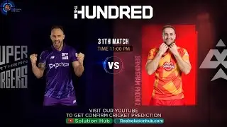 The Hundred 2021 31st Match Prediction Birmingham Phoenix Men vs Northern Supercharges Men |