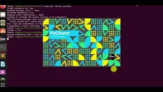 COMMENT INSTALLER PYTHON ET PYCHARM SUR UBUNTU 20.04