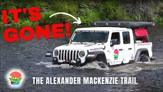 I WILL NEVER FINANCIALLY RECOVER FROM THE ALEXANDER MACKENZIE GREASE TRAIL!