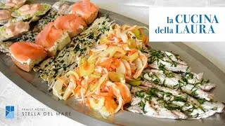 ANTIPASTO misto di PESCE | La Cucina della Laura