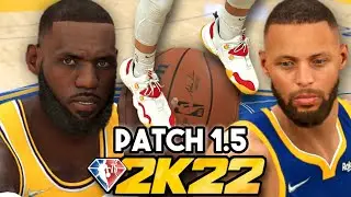 NBA 2K22 CURRENT GEN OFFICIAL PATCH UPDATE 1.5