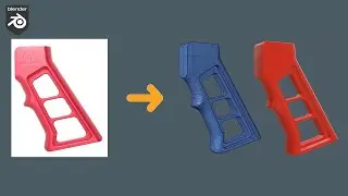 Model Handle Grip | Blender 4.0