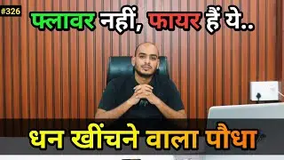Flower nhi,Fire hai ye. धन खींचने वाला पौधा #astrology