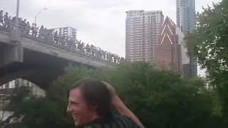 Watching Bats in Austin Texas
