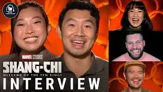 'Shang-Chi and the Legend of the Ten Rings' Interviews with Simu Liu, Awkwafina and More!